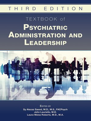 cover image of Textbook of Psychiatric Administration and Leadership